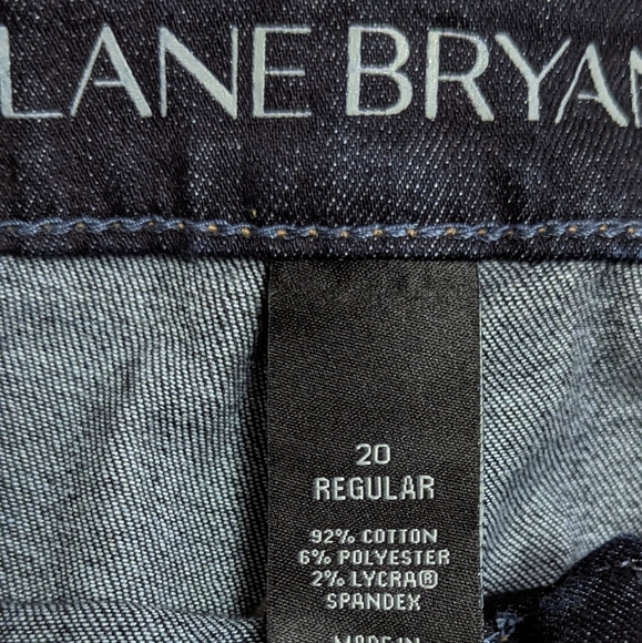 Lane Bryant Mid-Rise Boot Jeans Women's 20 Dark Wash - Picture 10 of 12